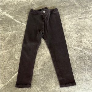 Zara Baby Girl Leggings Dark Grey